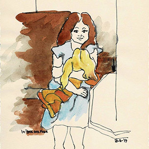 Ursus - Bild 00-XI: Im Zoog vor meer